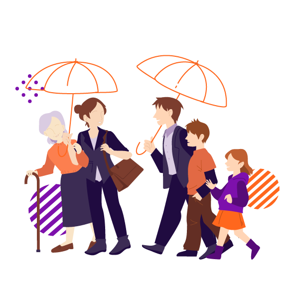 famiglia per sfondi chiari-26