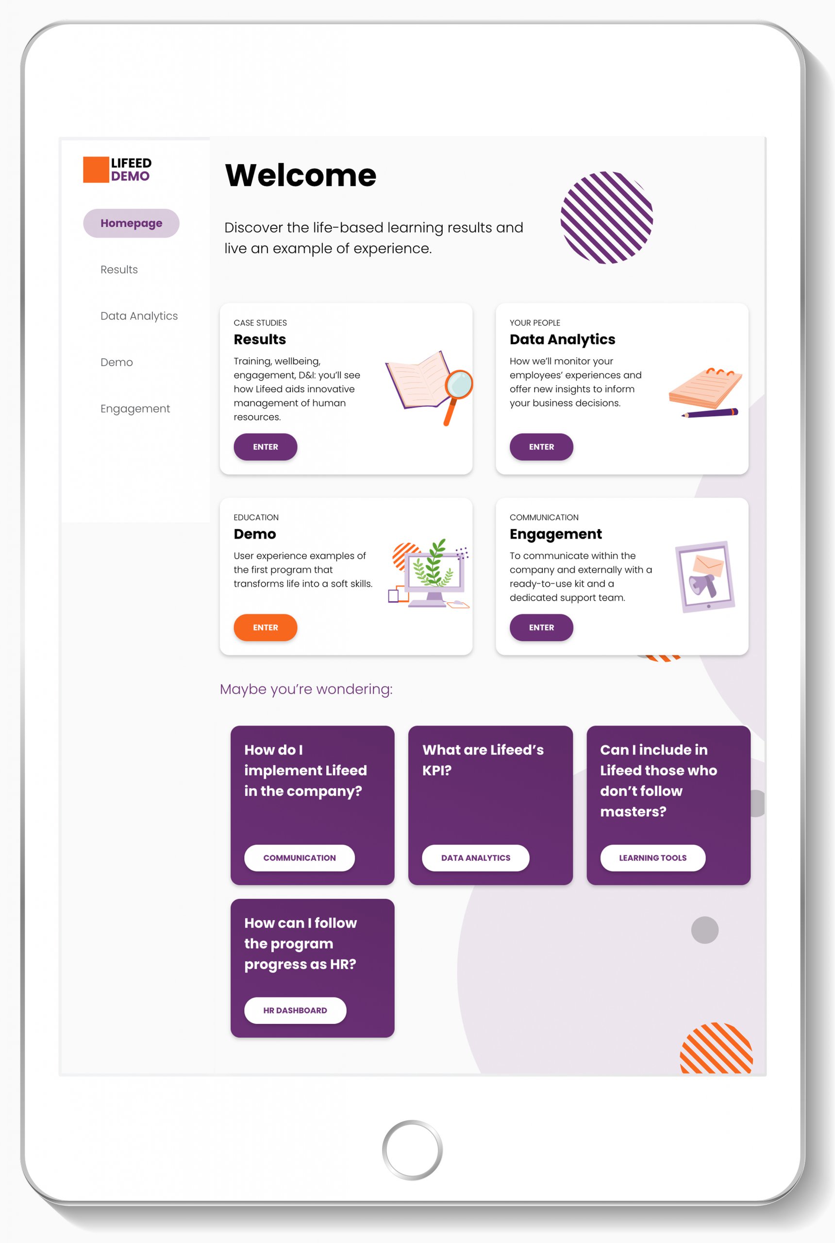 Try Lifeed for free